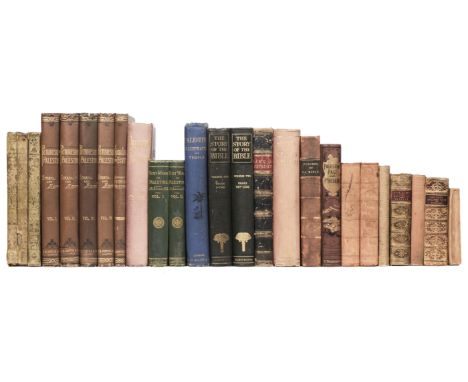Carne (John). Syria, The Holy Land, Asia Minor, 3 volumes, London: Fisher &amp; Son, [1836], 120 steel-engraved plates, conte