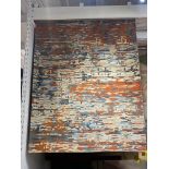 8' X 10' WOOL/ART. SILK HAND TUFTED IN INDIA - MSRP $3,595.00 - INVENTORY CODE: