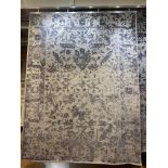 9' X 12' ART. SILK HAND KNOTTED IN INDIA - MSRP $5,779.00 - INVENTORY CODE: MROW2695GRBK
