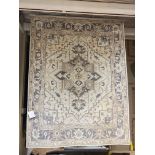 8' X 10' ART. SILK HAND KNOTTED IN INDIA - MSRP $3,495.00 - INVENTORY CODE: NMKNU2GREBRW