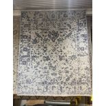 8' X 10'WOOL/ ART. SILK HAND KNOTTED IN INDIA - MSRP $4,281.00 - INVENTORY CODE: ARV2695