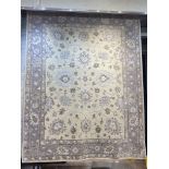 8' X 10' ART. SILK HAND KNOTTED IN INDIA - MSRP $3,495.00 - INVENTORY CODE: NMKUST76IVGR