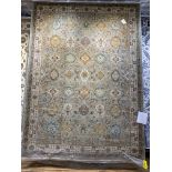 10' X 14' WOOL KARASTAN SOVEREIGN MADE IN USA, INVENTORY CODE EMIR GRAY 990-14605