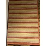 6'56" X 9'84" WOOL SEMI DYED HAND KNOTTED IN CHINA - MSRP $3,858.00 - INVENTORY CODE: BELNSTRIPE2