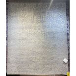 8' X 10' WOOL/ART. SILK HAND KNOTTED IN INDIA - MSRP $3,495.00 - INVENTORY CODE: NMKUIM65GRN