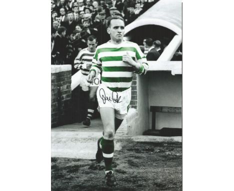 John Clark Signed 1965 Celtic 8x12 Photo. Good Condition. All signed items come with our certificate of authenticity. We comb