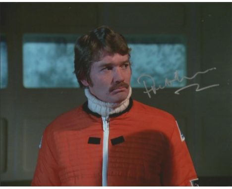 Prentis Hancock signed Space 1999 10x8 colour photo. He was a regular cast member of the first season of science fiction seri