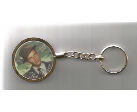 Frank Sinatra fob key ring. Given out at his 80th performance. Given out to guests only. Rare. Good Condition. All signed ite
