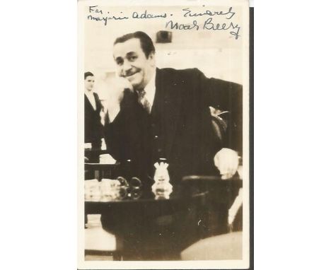 Noah Beery signed scarce vintage postcard. Dedicated. January 17, 1882 - April 1, 1946 was an American actor who appeared in 
