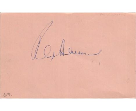 Laurie London signed album page English singer, who achieved fame as a boy singer of the 1950s, for both his gospel and novel