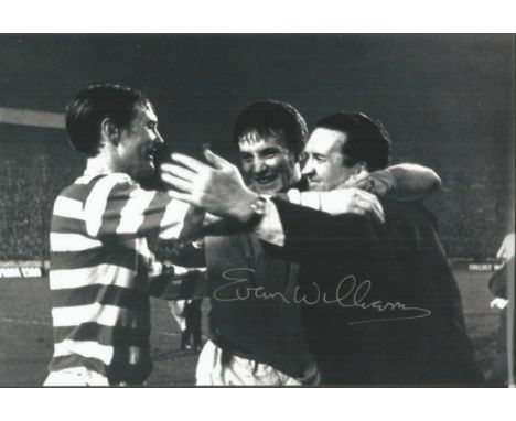 Evan Williams Signed 1970 Celtic 8x12 Photo. Good Condition. All signed items come with our certificate of authenticity. We c