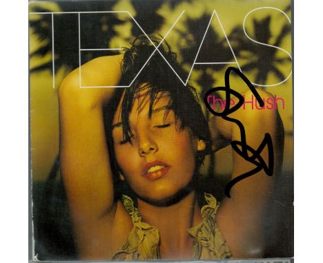 TEXAS signed 'The Hush' CD Cover Good condition. Est
