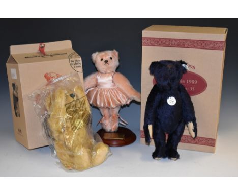Steiff  Bears - a limited edition Musical Vienna Ballerina bear, white tag, No 661556, 948/1500, with original black cloth ba