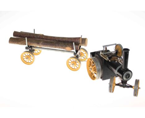 Mamod traction engine and trailer