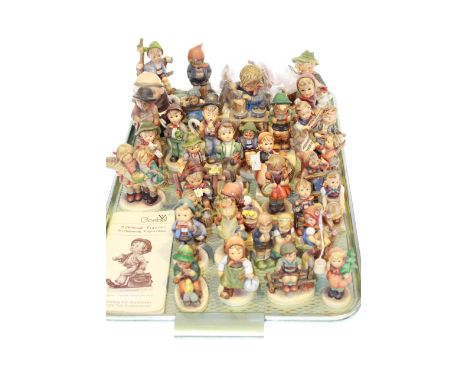 Collection of thirty five Goebel Hummel figurines