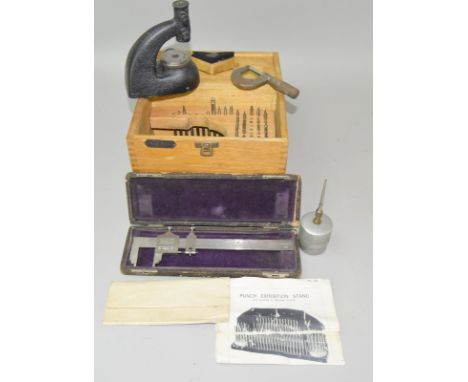 Gesco watch makers tool with other engineering tools