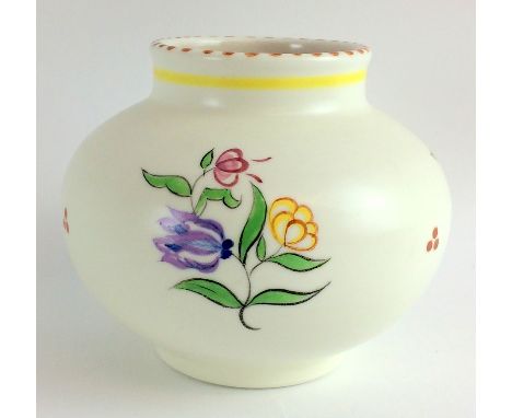 Poole Pottery onion shape vase 9cm tall