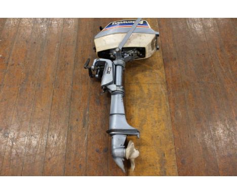 Evinrude 4 outboard engine, Untested.