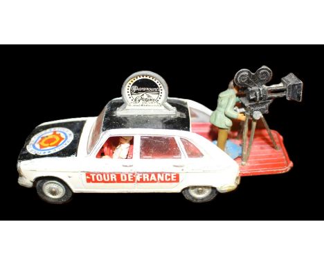 Corgi Toys Renault 16 Tour De France Camera car in good but used condition.