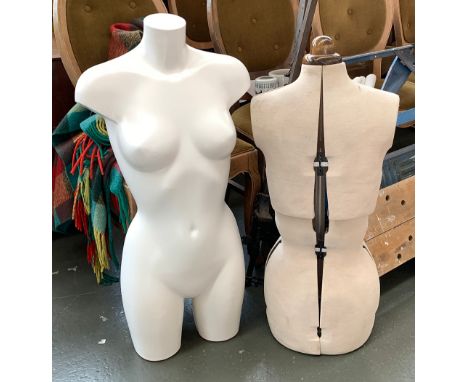 A dressmakers mannequin together with one other 
