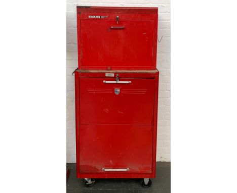 A Stack-on Autopro tool cabinet 