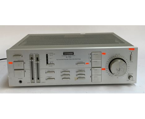 A Pioneer A-70 stereo amplifier 