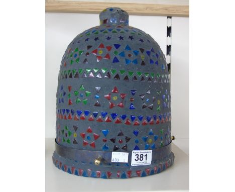 MULTI COLOURED HANGING LAMP SHADE