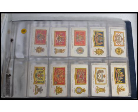 Cigarette cards; Three albums of vintage cigarette cards, all appearing to be full / complete sets. To include; Player's Nati