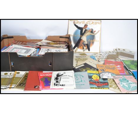 A large collection of vintage 20th century Theatre programmes to include many local interest Bristol Hippodrome etc. Some sig