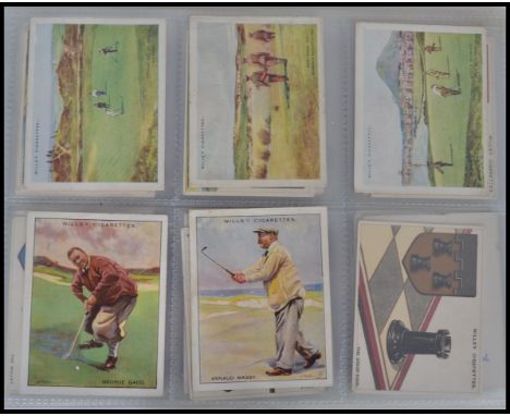 Cigarette Cards: An album of assorted vintage cigarette cards From a large private collection, including cigarette, cigar and