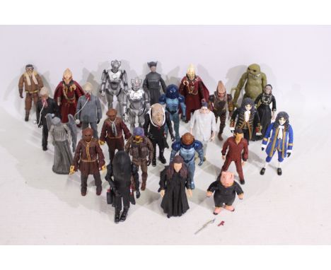 Character Options - BBC - An unboxed group of 25 Doctor Who action figures from Character Options. Lot includes Ood with Orb;
