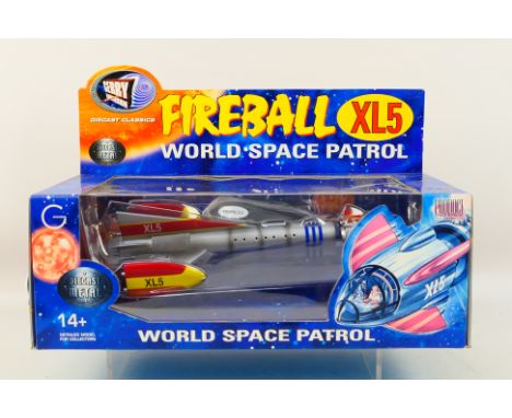 Product Enterprise - A boxed Product Enterprise diecast 'Fireball XL5 - World Space Patrol'. The model appears to be in Mint 