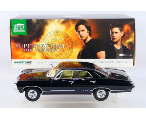 Greenlight - A boxed 1:18 scale Limited Edition Greenlight #'19001 Greenlight 'Artisan Collection' 1967 Chevrolet Impala Spor