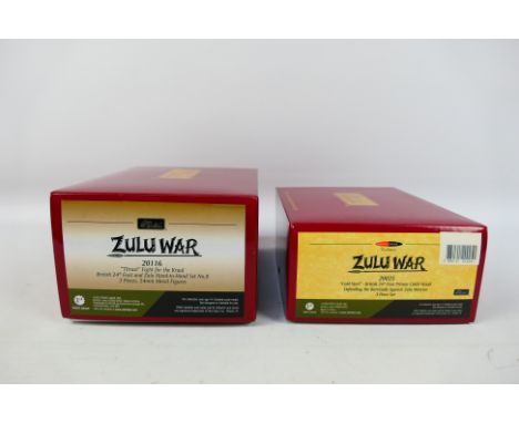 Britains - Two boxed Limited Edition Britains figure sets from the Britains 'Zulu War' series. Lot consists of #20025 Modelzo