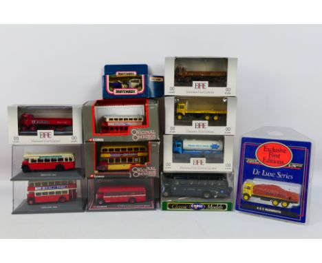 Corgi - Exclusive First Editions - Matchbox - Diecast - A collection of 12 boxed diecast vehicles in varying scales. Includes