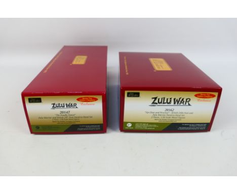 Britains - Two boxed Limited Edition 'Sierra Toy Soldier Exclusive'  Britains figure sets from the Britains 'Zulu War' series