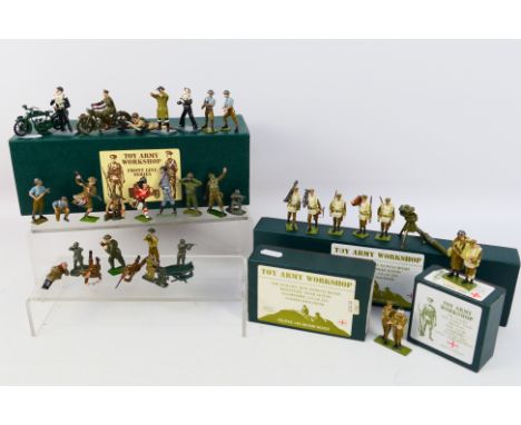 Toy Army Workshop - Mountford Miniatures - Britains - 4 x boxed sets of figures and a group of loose figures including, Vicke