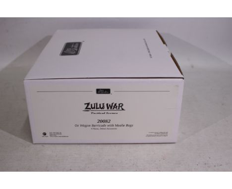 Britains - A boxed Britains #20082 Ox Wagon Barricade with Mealie Bags from the Britains 'Zulu War Tactical Scenes' series. T