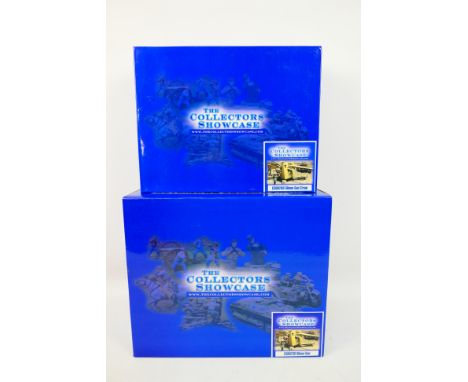 The Collectors Showcase - Two boxed diecast Collectors Showcase sets from the Collector Showcase 'Afrika Korps' range, compri