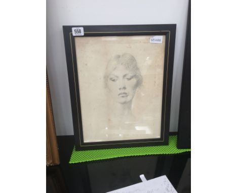 A framed and glazed set of five small prints by Soren Hawkes depicting The Black Watch 1915 Going Up The Line together with a