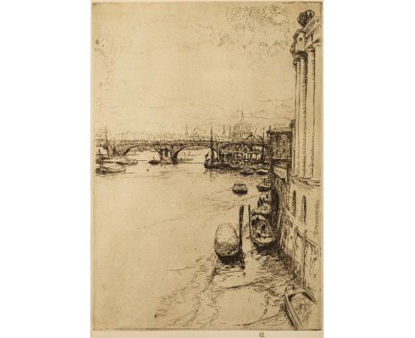 *James McBey (British, 1883-1959) - Lion Brewery - Print -24 x 16.5cmPublished by P. & D. Colnaghi & Co. 