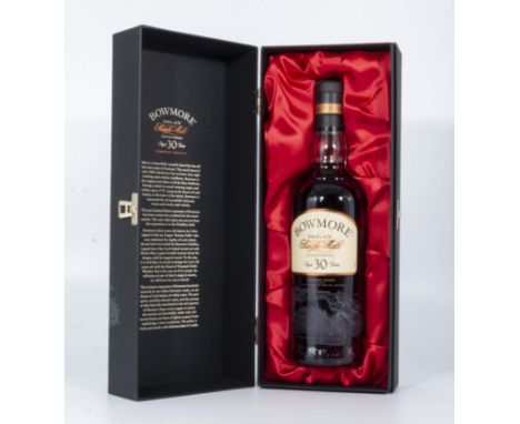 Bowmore Kranna Dubh 30 year old single malt Scotch whisky, laid down in 1976 and bottled in 2006. one of 1800 bottles. Mythic