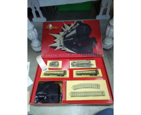 A boxed  Rovex 00 gauge model electric train.
