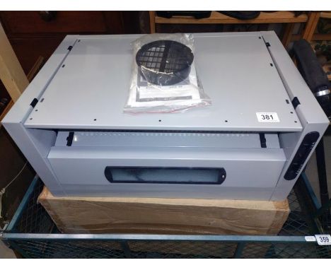A new, boxed Silver Grey cooker hood, model UGA-2403-60