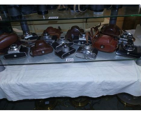 Nine vintage cameras  including Cosmic 35, Colour Snap 35 etc. 