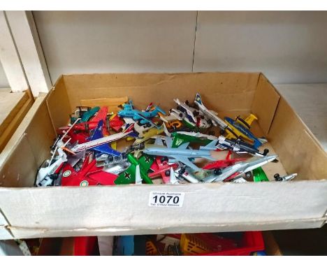 A large quantity of mainly Matchbox Diecast model aircraft 