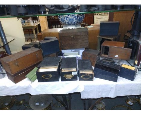 A collection of over 1,500 negatives housed in 22 boxes, probably taken around the period 1910 to 1920. The majority of the i