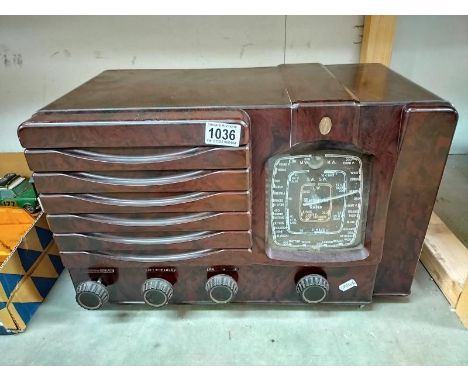 A vintage Westminster radio A/F COLLECT ONLY 