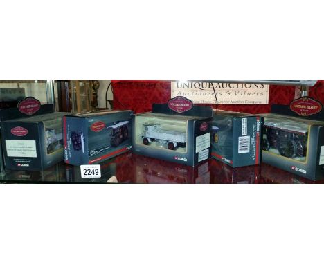 5 Corgi vintage Glory of steam die cast models 