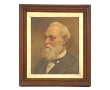 A M DealyPortrait of William BoultonOil on canvas Signed and indistinctly dated lower right44cm x 37cm